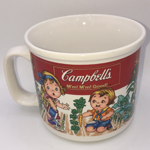 Campbell’s M’m! M’m! Good! Soup Mug Garden Vegetables Campbell's Kids - Picture 11 of 11